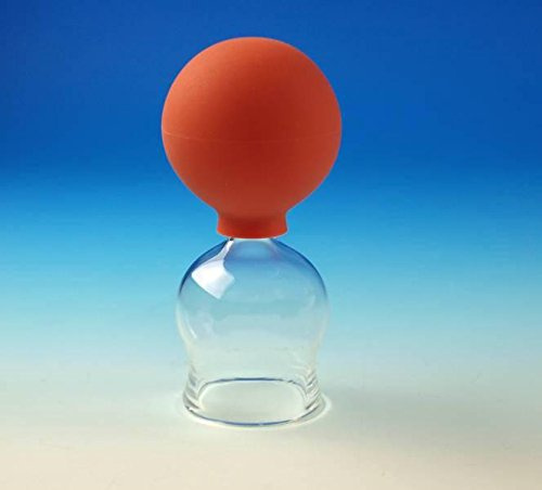 Schröpfglas mit Olive und Ball Ø 3,5 cm