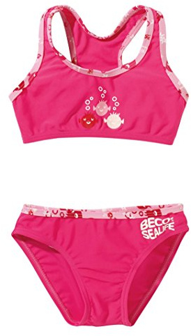 Beco flicka UV-bikini Sealife rosa 116