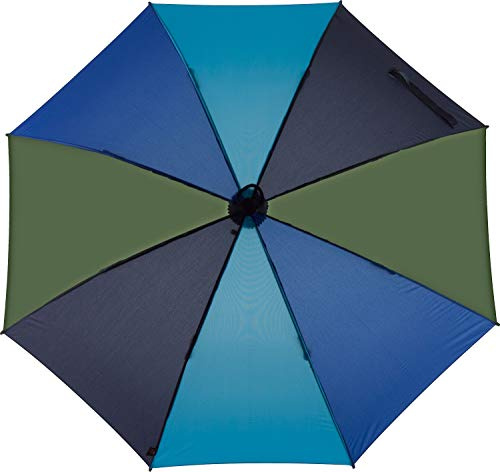 EuroSchirm Swing liteflex Ombrello, marineblau/olivgrün/königsblau/eisblau
