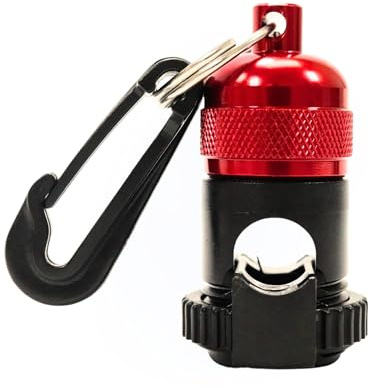 Scuba Diving Magnetic Regulator Octopus Hose Holder Clip (Red)