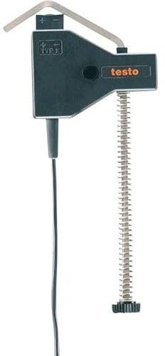 Testo 0602 4592 Temperature probe with clamping bracket (TC Type K)