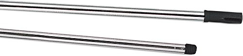 La Briantina Professioneller Besenstiel, Länge 130 cm, Metall verchromt