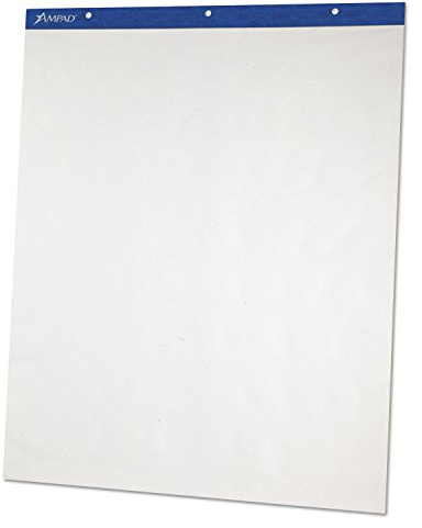 Envirotec Flip Chart Pads, Unruled, 27 X 34, 2 50-Sheet Pads/Pack