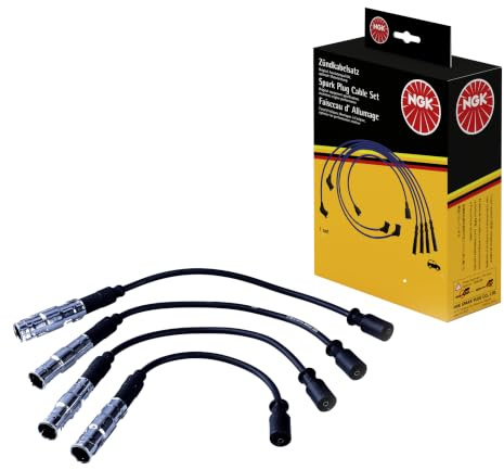 NGK 6349 Zündleitungssatz Zündkabelsatz Kompatibel mit MERCEDES-BENZ A-Klasse W169 2261500118 2661500118 RC-MB1106 | Rc-MB1106, 6349 Kompatibel mit A-Klasse (W169),B-Klasse Sports Tourer (W245)