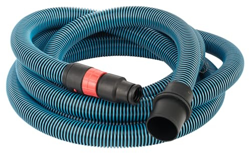Bosch Professional 2608000572 Slang, antistatisk med Bajonettlås för gas 35-55 5000 x 35 mm BLÅ