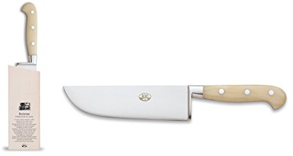 Coltellerie Berti - Insieme - Coltello da pesto - Ceppo magnetico + coltello cucina forgiato (brevettato)