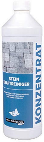 stein-reiniger.de: Stein Kraftreiniger 1 L - Ausblühungen, Kalk, Rost, Salpeter und Mörtel mühelos entfernen