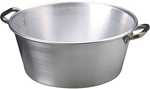 Agnelli Pentole Schale Aluminium für Marmeladengläser Dicke 3 mm 40 cm