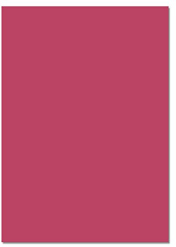 Tonkarton 220g/m², 50x70cm, 25 Bogen, dunkelrot