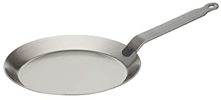 Matfer Bourgeat Black Carbon Steel Crêpe Pan, 9 1/4