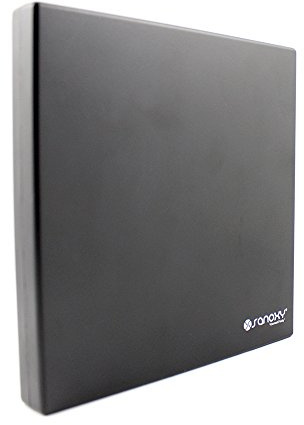 SANOXY Portable USB 2.0 Slim External DVD ROM CD-RW Combo Drive Writer with Read and Write Function (Black)