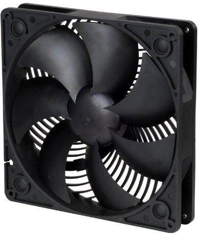 Silverstone AP181 Boitier PC Ventilateur 18 cm Noir