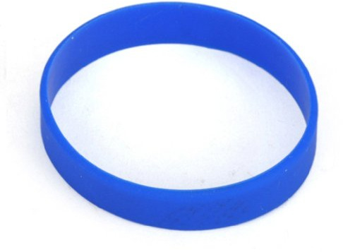 Hoerev Leere Silicone Charity Bracelets Rubber Sport Armband, 10 Stück