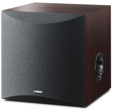 Yamaha NS-SW050 Subwoofer, 50 W, Porta svasata attorcigliata, Advanced YST II, Nero
