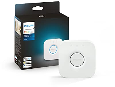 Philips Hue Bridge Smart Lighting Hub (Compatible with Amazon Alexa, Apple HomeKit and Google Assistant) - White