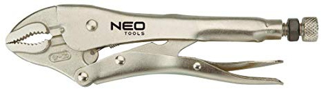 Neo Tools 01-216 Gripzange, gebogen, 250 mm