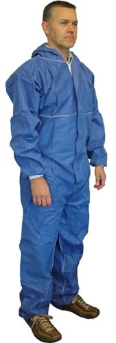 Scan SCAWWDOXL Disposable Overall Navy Extra Large (108-115cm)