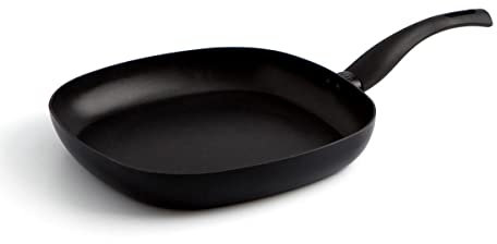 Quid Hydra Asador Aluminio Estampado 28x28cm Aluminio Apto Vitrocerámica Apto Inducción 2 Capas Antiadherentes