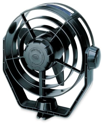 HELLA 8EV 003 361-002 Ventilator - Turbo - 12V - 6.5W - schwarz