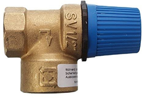 Cornat T593711 Sicherheitsventil, 1/2 Zoll -6.0 bar