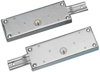 Coppia di SERRATURE per SERRANDA LATERALE Mod. C 1625 POTENT zincate