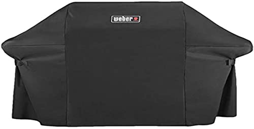 Weber Abdeckhaube Premium für Genesis 600 Serie, schwarz, 113 x 185.4 x 63,5 cm, 7136, 15.9 x 22.7 x 17.2 cm