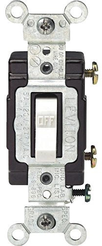 Interrupteur TOG lumineux 15A blanc