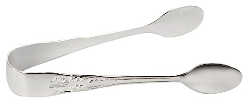 Elegance Silver Silver Plated Sugar Tongs, 4-1/2