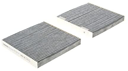 Bosch R2542 Activated Carbon Cabin Filter, Replacement Filters - Against Unpleasant Smells, Pollen and Dust for Cleaner Air Inside the Vehicle
