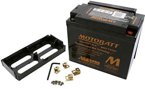 MOTOBATT Batterie 12 V 21 Ah (MBTX20UHD) [wartungsfrei & versiegelt] kompatibel für HD 1690 Softail Slim FLS 2012-2015
