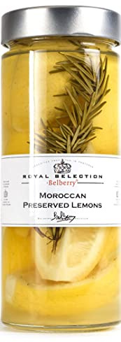 Belberry Moroccan Preserved Lemon, marokkanische Salzzitronen 625 gr. (ATG 315 gr.)