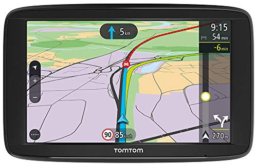 TomTom Car Sat Nav VIA 62, 6 Inch with Handsfree Calling, Traffic via Smartphone and EU Maps, Resistive Screen