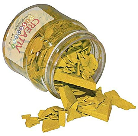 CREATIV DISCOUNT ® Candela Kerzen-Färbewachs, 20g, Zitronengelb