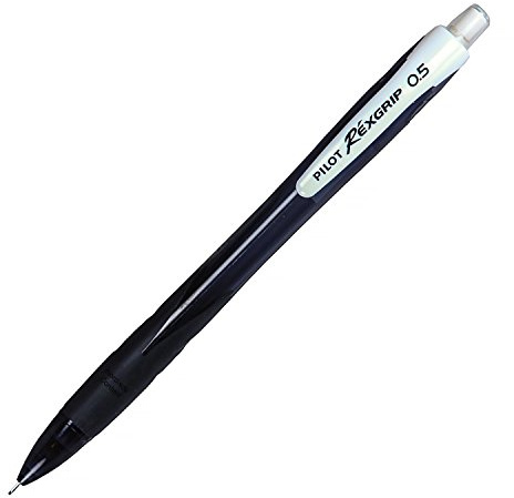Pilot HRG-10R-B-BG Rex Grip Druckbleistift Begreen/3047701 0,5mm schwarz