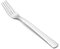 Arcos Couteaux de Table - Fourchette à Steak Fourchette de Table - Monobloc d'une Pièce Acier Inoxydable 18/10 et 200 mm - Couleur Argent