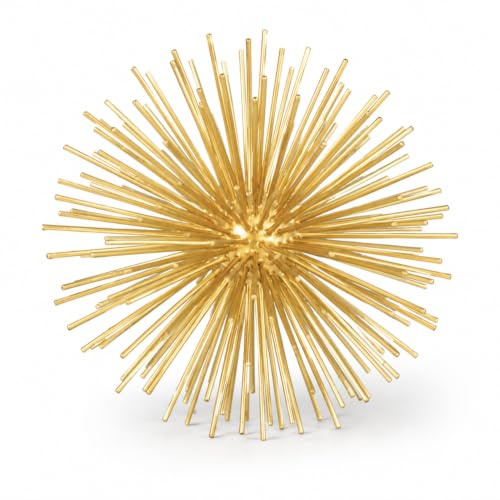 Torre & Tagus (T.Gold) 901918A Spike Decor Sphere Small, Gold