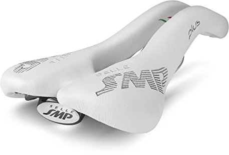 SMP Unisex – Erwachsene SÄTTEL 4BIKE Plus WEIß 2018, BLAU