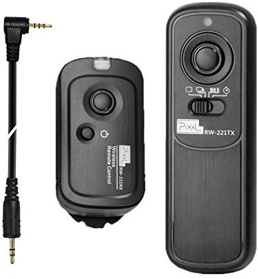 Pixel Kabellose Fernauslöser RW/L1 Auslöser Fernbedienung Kompatibel mit Panasonic S5 S1H S1R S1M S1 G95 G91 FZ10002 G9 GH5 G85 G81 GX8 GX7 GH4 GH3 FZ2500 FZ2000 FZ1000 FZ300 FZ200 wie DMW-RSL1, RS2