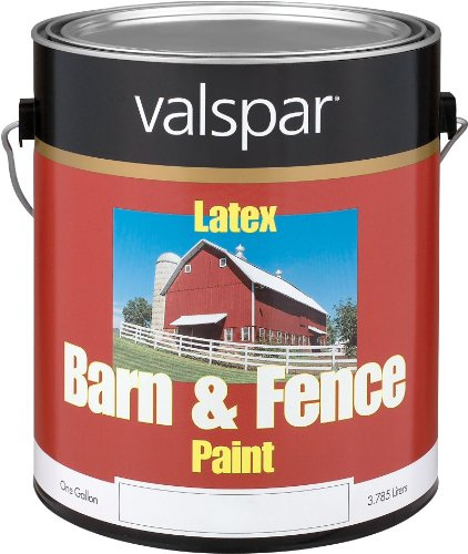 1 Gallon White Exterior Barn & Fence Latex Paint 18-3121-70 GL