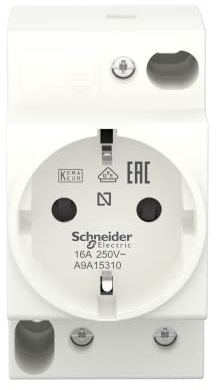 Schneider Electric Steckdose iPC, A9A15310 | 2-polig+E, 16A, 250V AC