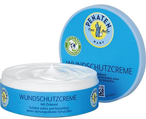 Penaten Wundschutzcreme 200ml / Beruhigende Wundcreme für die tägliche Pflege/Speziell für den Schutz vor Wundsein im Windelbereich (3 x 200ml)