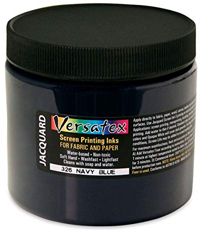 Versatex Printing Ink #26 16oz Navy Blue
