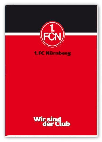 unbekannt HAUSAUFGABENHEFT Heft A5 1. FC NÜRNBERG 1. FCN