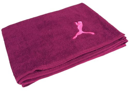 Puma Sporthandtuch Training Towel Fitness Handtuch mit Kapuze, magenta purple-pink glory