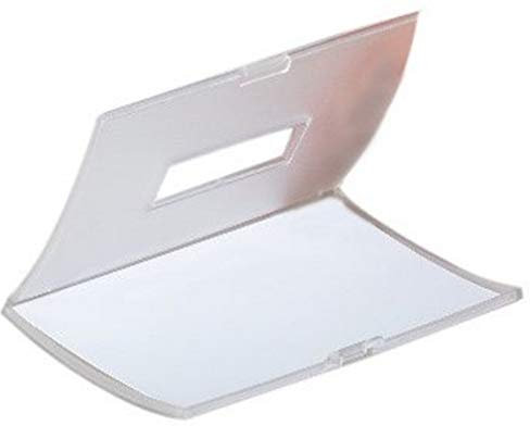 Durable Namensschild Click Fold, mit Magnet, 40 x 75 mm, 70% recycl. PP, 10 Stück, 821219