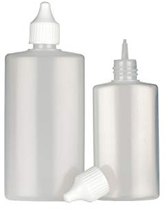 Sperling 50 ml Ovale Liquidflasche Tropfflasche Dropperbottle (10 St.)