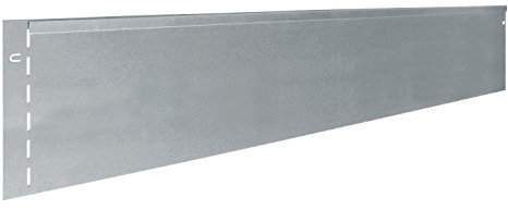 Bellissa Lot de 10 x Bordures de Gazon en métal 10094, 118 x 13 cm