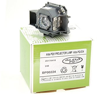 Alda PQ Premium, Lampada per proiettori Compatibile con i proiettori EPSON EMP-62, EMP-63, EMP-82, EMP-X3, Powerlite 62C, Lampada con Custodia