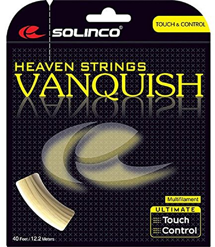 Solinco Vanquish 16 g 1,30 mm Tennissaiten – 2 Packungen