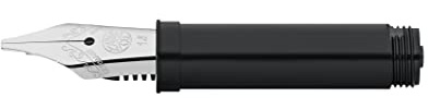 Kaweco KALLIGRAFIE Stahlfeder Einsatz 060 mit Gewinde für Füllhalter der SPORT, DIA2, LILIPUT, ORIGINAL, SPECIAL & STUDENT Serien I Füller-Ersatzfeder aus Edelstahl I Federbreite: 1.5 mm